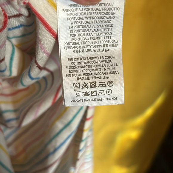 Boden UK Ella Maxi Dress Rainbow Stripe EUC 10 - Picture 5 of 5